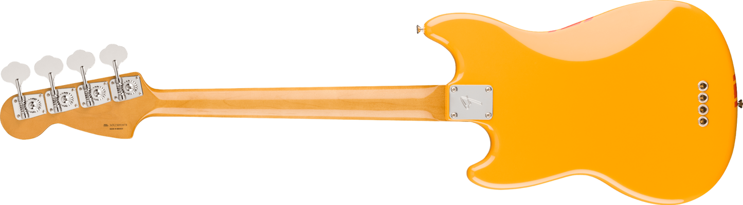 Fender Vintera II '70s Competition Mustang Bass, Rosewood Fingerboard in Competition Orange