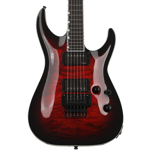 ESP E II Horizon NT II Electric Guitar in See Thru Black Cherry Sunburst
