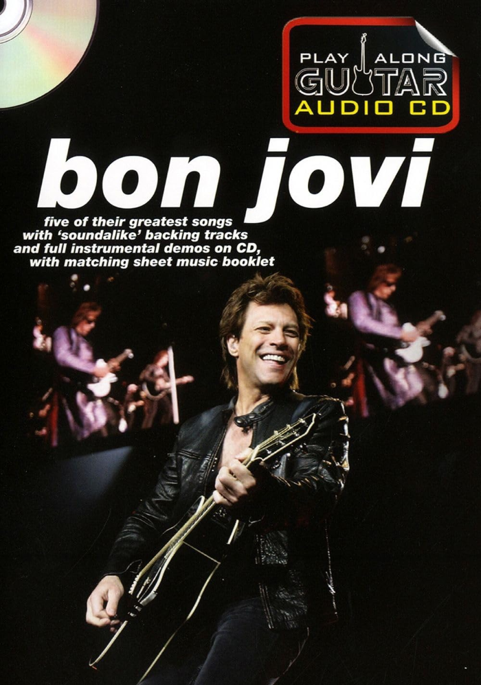 Bon Jovi Play Along Guitar Book & CD
