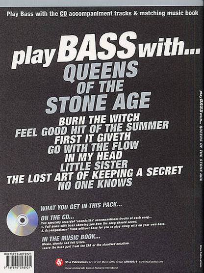 Play Bass With Queens Of The Stone Age Tab Bk/Cd