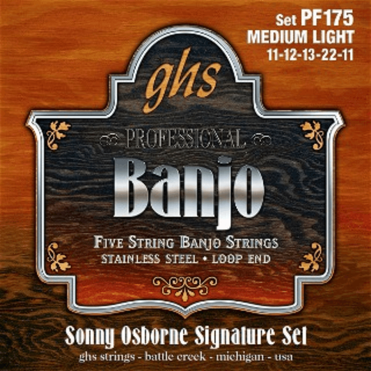 GHS PF175 5 String Banjo  11-22/11