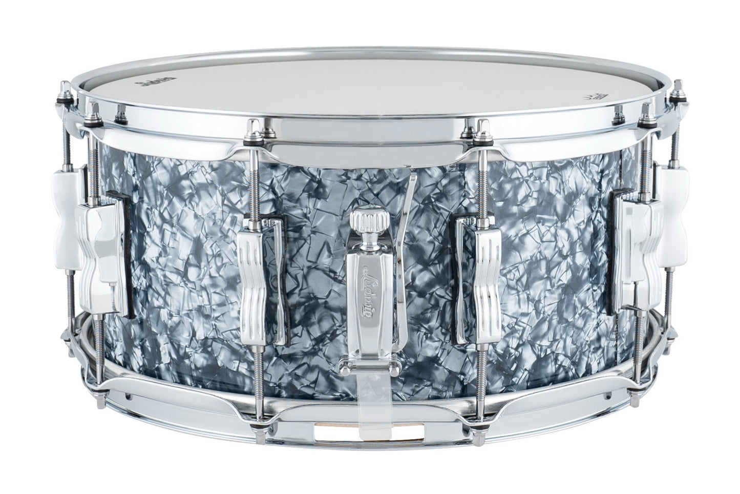 Ludwig Neusonic 6.5x14 Snare Drum in Steel Blue Pearl