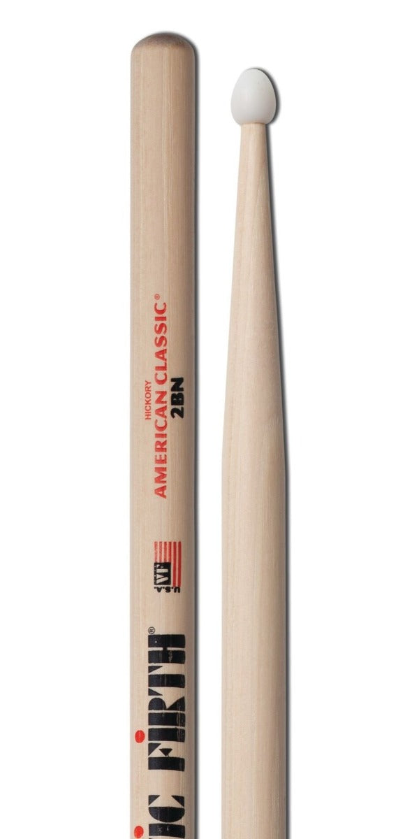Vic Firth American Classic 2B Nylon Tip Drumsticks