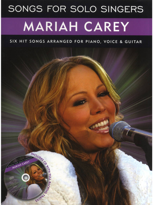 Songs for Solo Singers Mariah Carey BK/CD