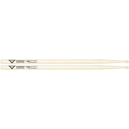 Vater VMCTW  Cymbal Teardrop Wood Tip Drum Sticks (Pair)