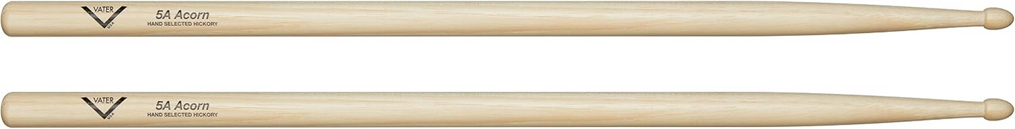 Vater VH5AAW American Hickory 5A Acorn Drum Sticks (1 Pair)