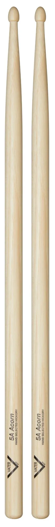 Vater VH5AAW American Hickory 5A Acorn Drum Sticks (1 Pair)