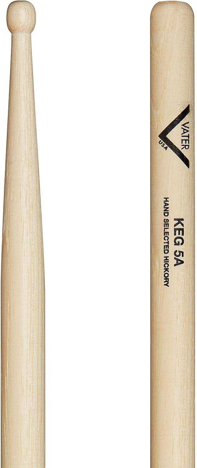 Vater VHK5AW Keg 5A Hickory Drum Sticks (Pair)
