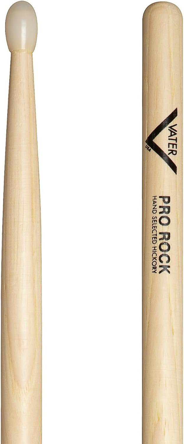 Vater VHPRN Pro Rock Nylon Tip Drum Sticks (Pair)