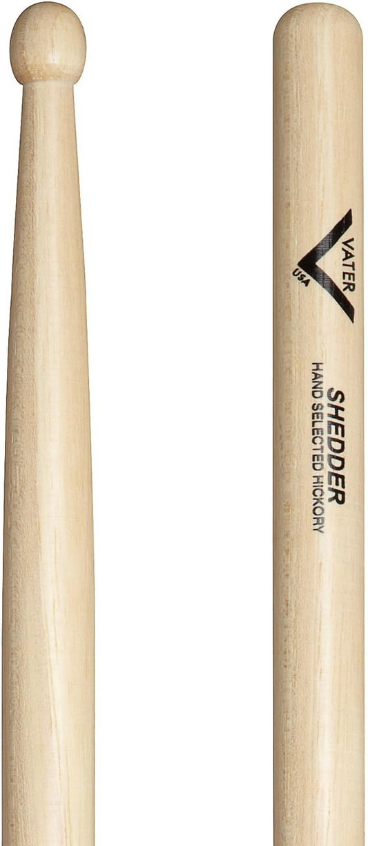 Vater VHSHW Shedder Wood Tip Drum Sticks (Pair)