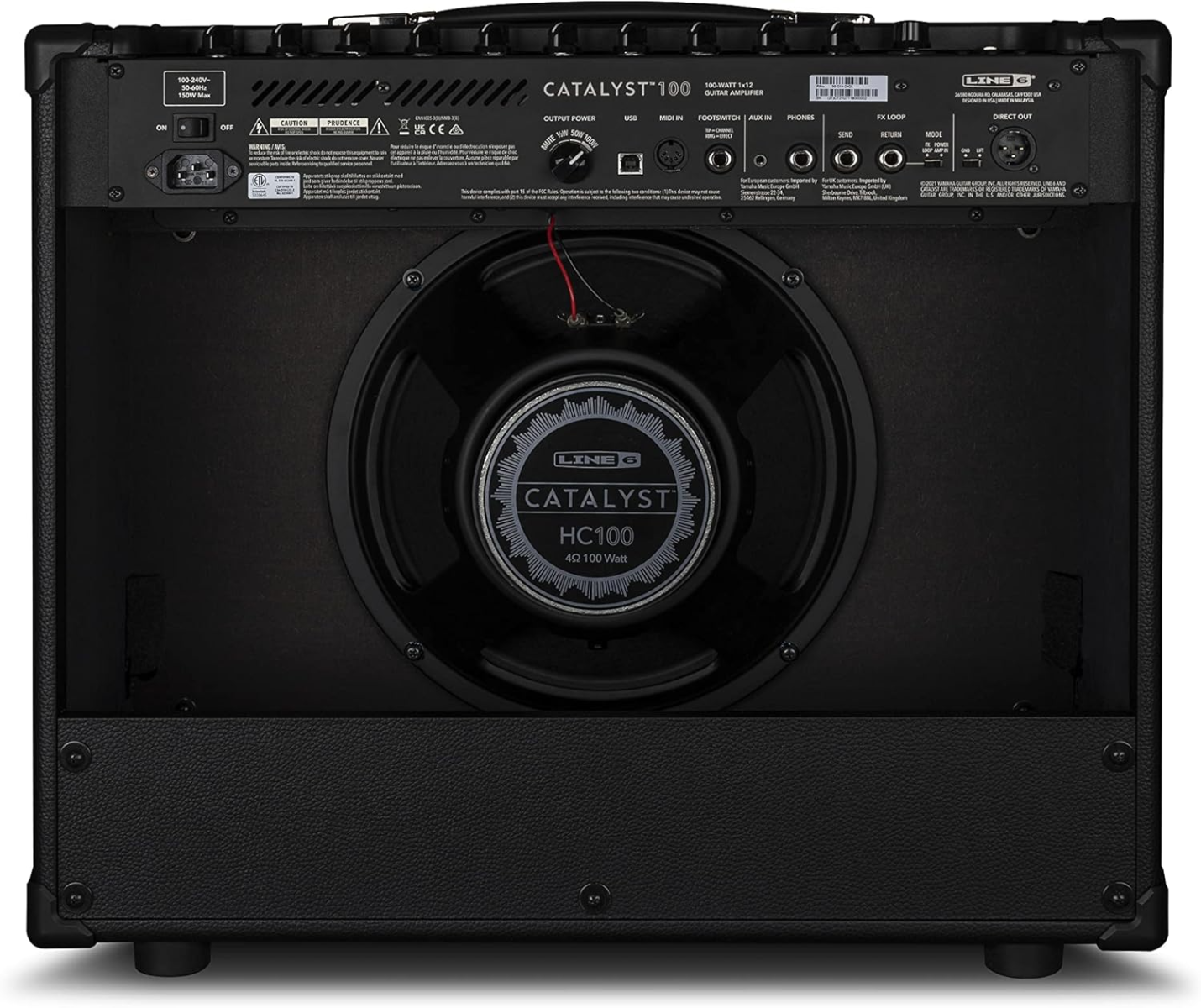 Line 6 Catalyst 100 1x12" 100 W Guitar Combo Amp | EX-DEMO