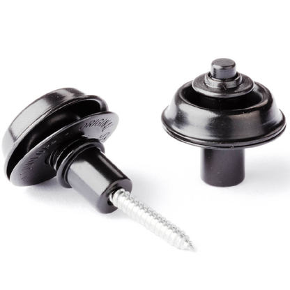 Jim Dunlop Flush Mount Strap Lock in Black Oxide