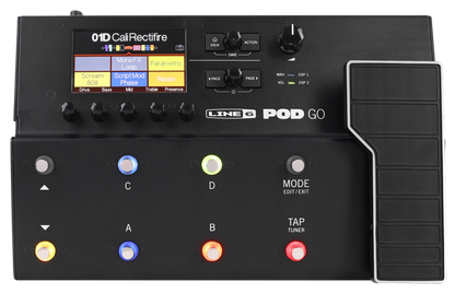Line 6 POD Go Guitar Multi-effects Floor Processor