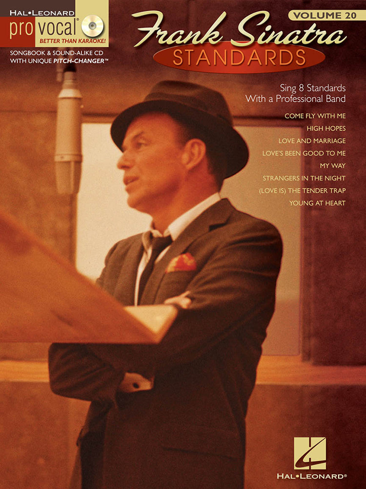 Frank Sinatra Standards Pro Vocal Men Volume 20 BK/CD