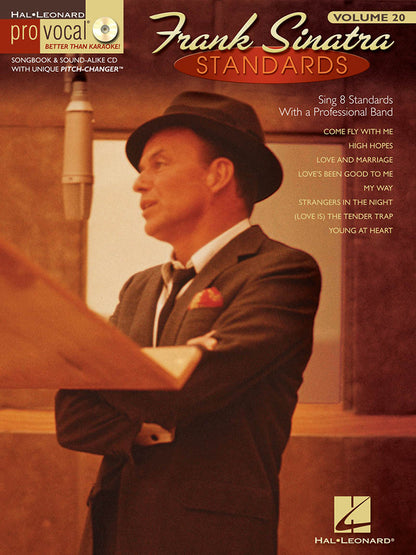 Frank Sinatra Standards Pro Vocal Men Volume 20 BK/CD