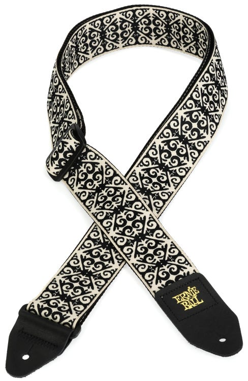 Ernie Ball Classis Jacquard Guitar Or Bass Strap in Montebello Iron