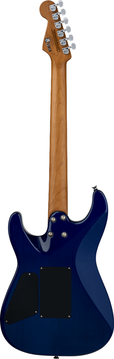 Charvel Pro-Mod Plus San Dimas Style 1 HH FR CM, Carmalized Maple Fingerboard in Chlorine Burst