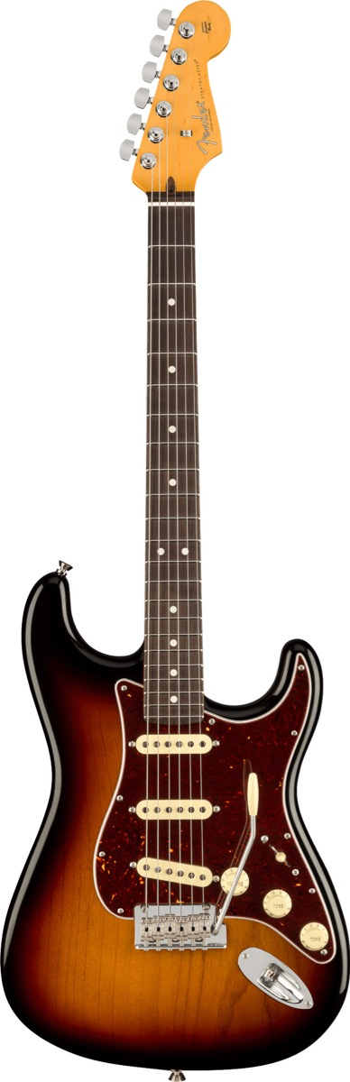 Fender American Professional II Stratocaster, Rosewood Fingerboard in 3 Color Sunburst