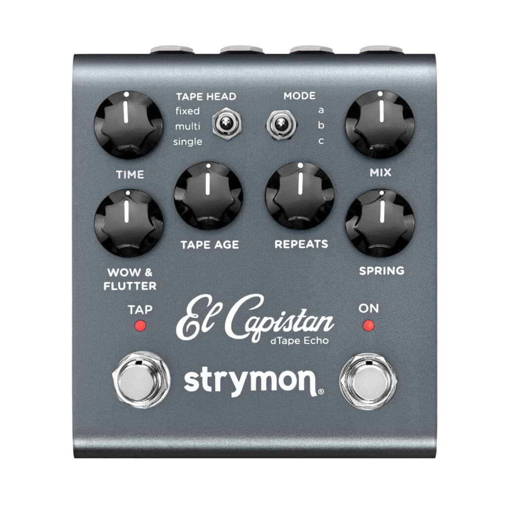 Strymon El Capistan V2 dTape Tape Echo Delay Pedal