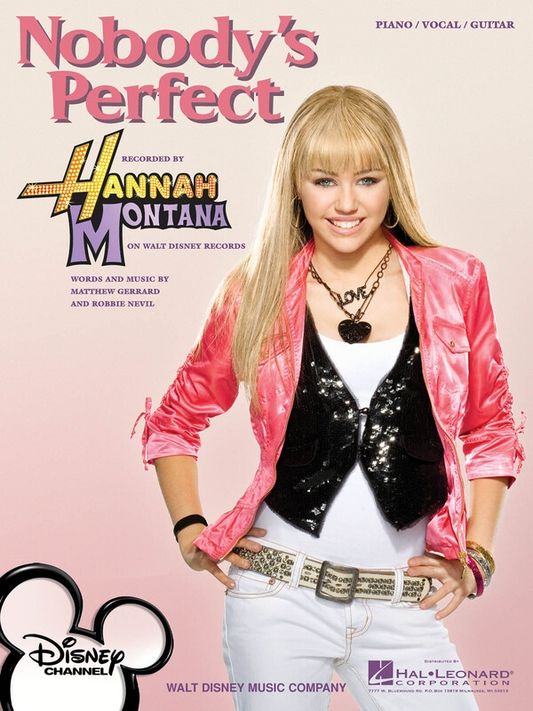 Nobody's Perfect From Hannah Montana PVG S/S