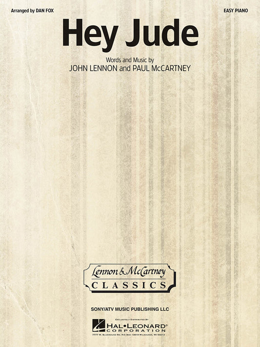Hey Jude Easy Piano S/S