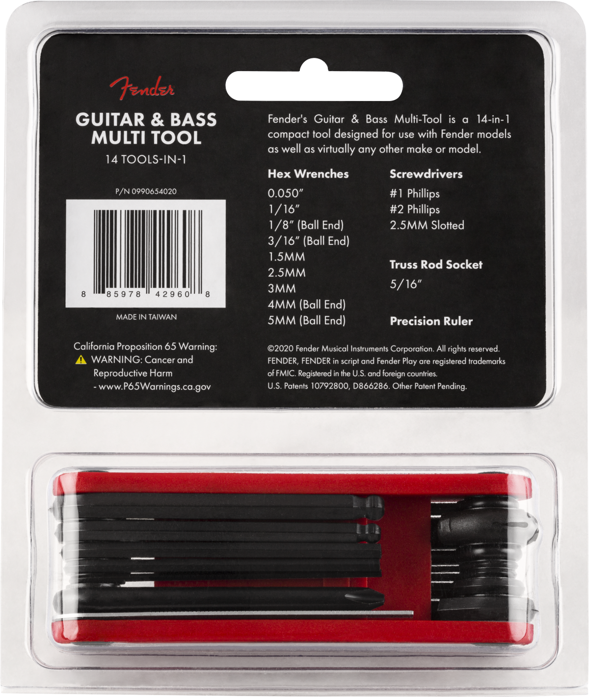 Fender Guitar & Bass Multi Tool