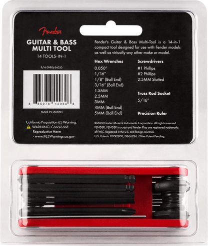 Fender Guitar & Bass Multi Tool