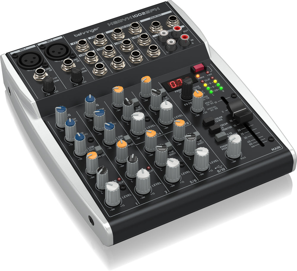 Behringer XENYX 1002SFX 10 Input Mixer
