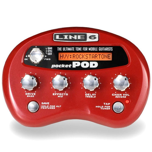 Line 6 POCKETPOD Mini Battery-Powered  Effects Processor