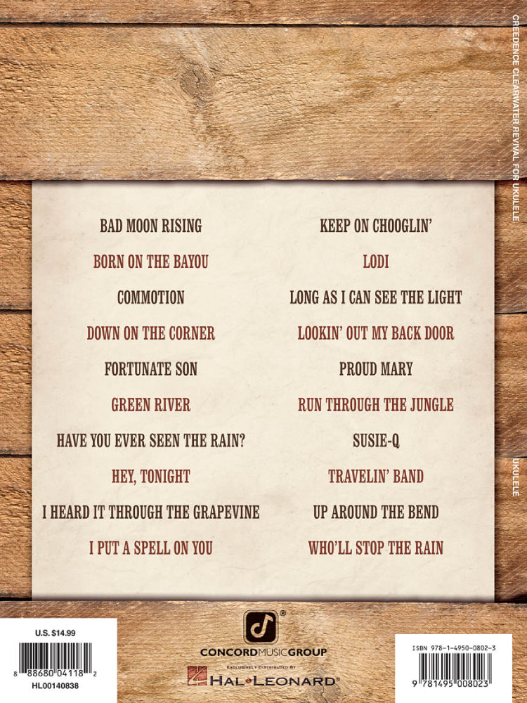 Creedence Clearwater Revival For Ukulele