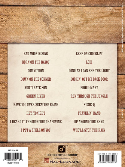 Creedence Clearwater Revival For Ukulele