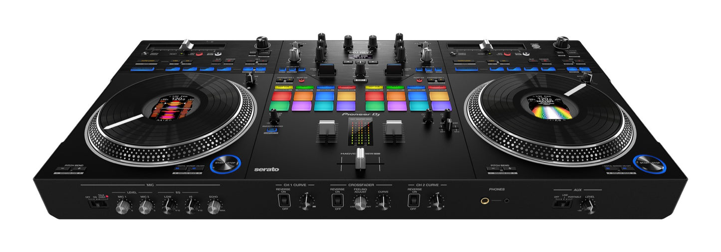Pioneer DDJ-REV7 Scratch Style 2 Channel Professional DJ Controller in Black