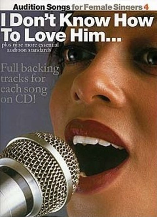 Audition Songs For Female Singers 4 Bk/Cd
