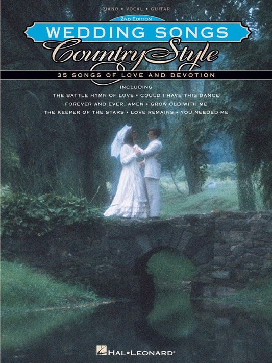 Wedding Songs Country Style 2nd Edition PVG