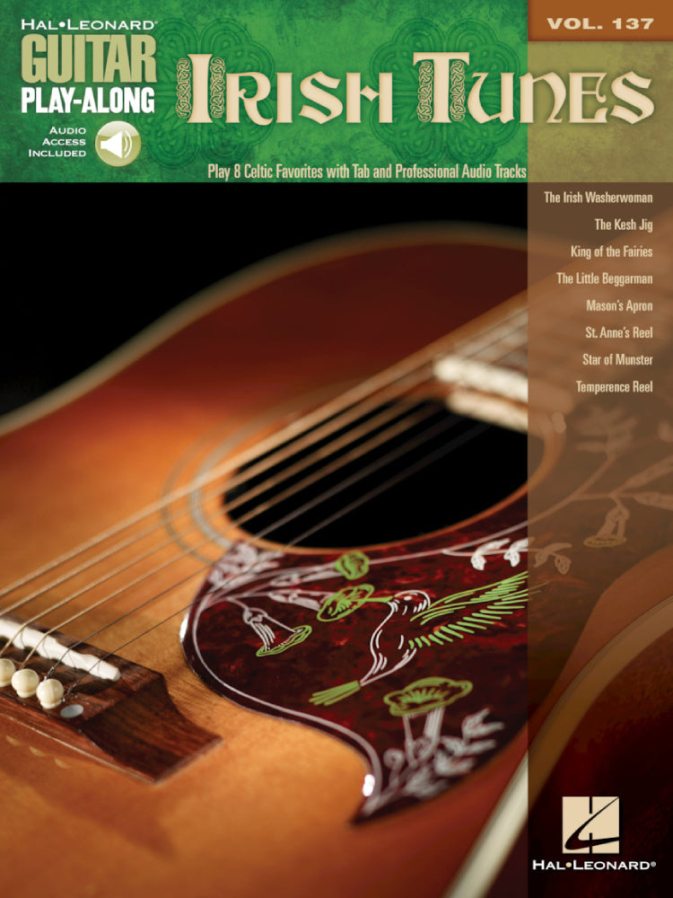 Irish Tunes Guitar Play Along Volume 137 Guitar Tab BK/CD
