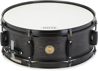 Tama Woodworks 14” x 5.5” Snare Drum in Black Oak Wrap