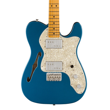 Fender American Vintage II 1972 Telecaster Thinline, Maple Fingerboard in Lake Placid Blue