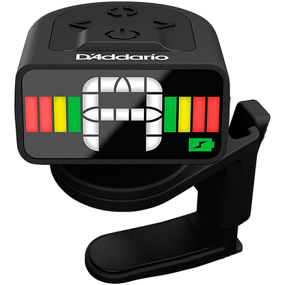 D'Addario NS Micro Rechargeable Headstock Tuner in Black
