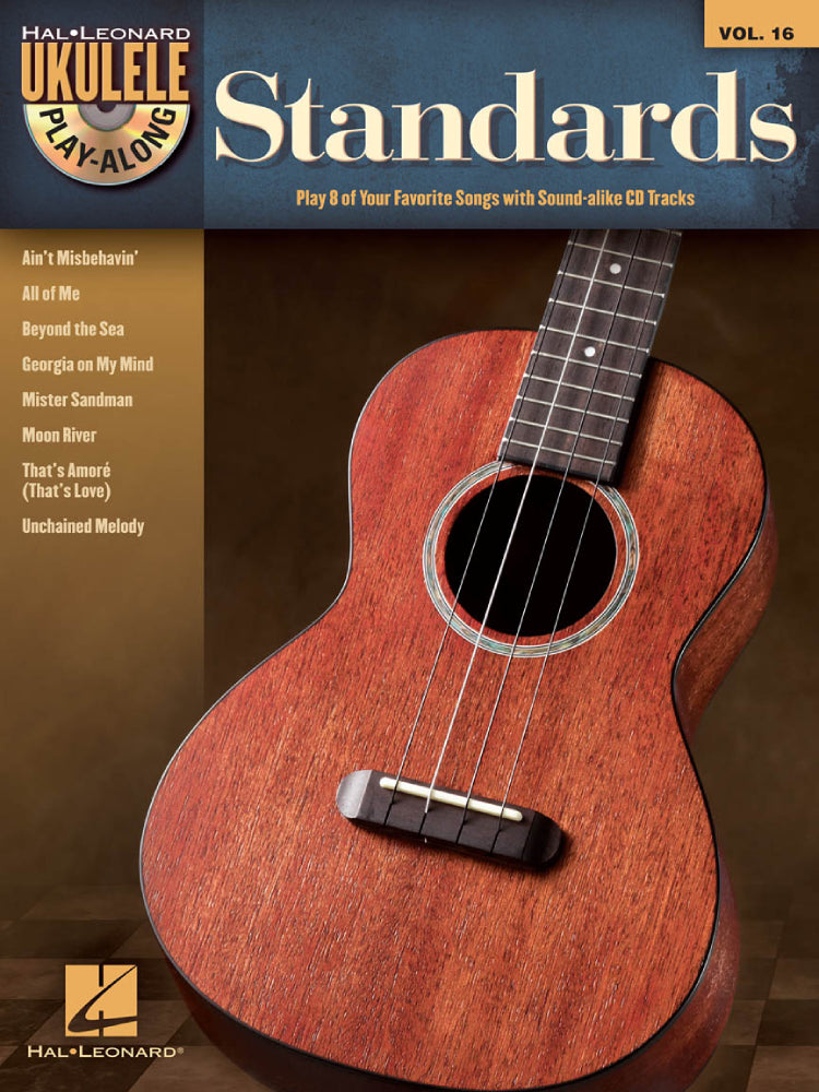 Standards Ukulele Play Along Volume 16 BK/CD