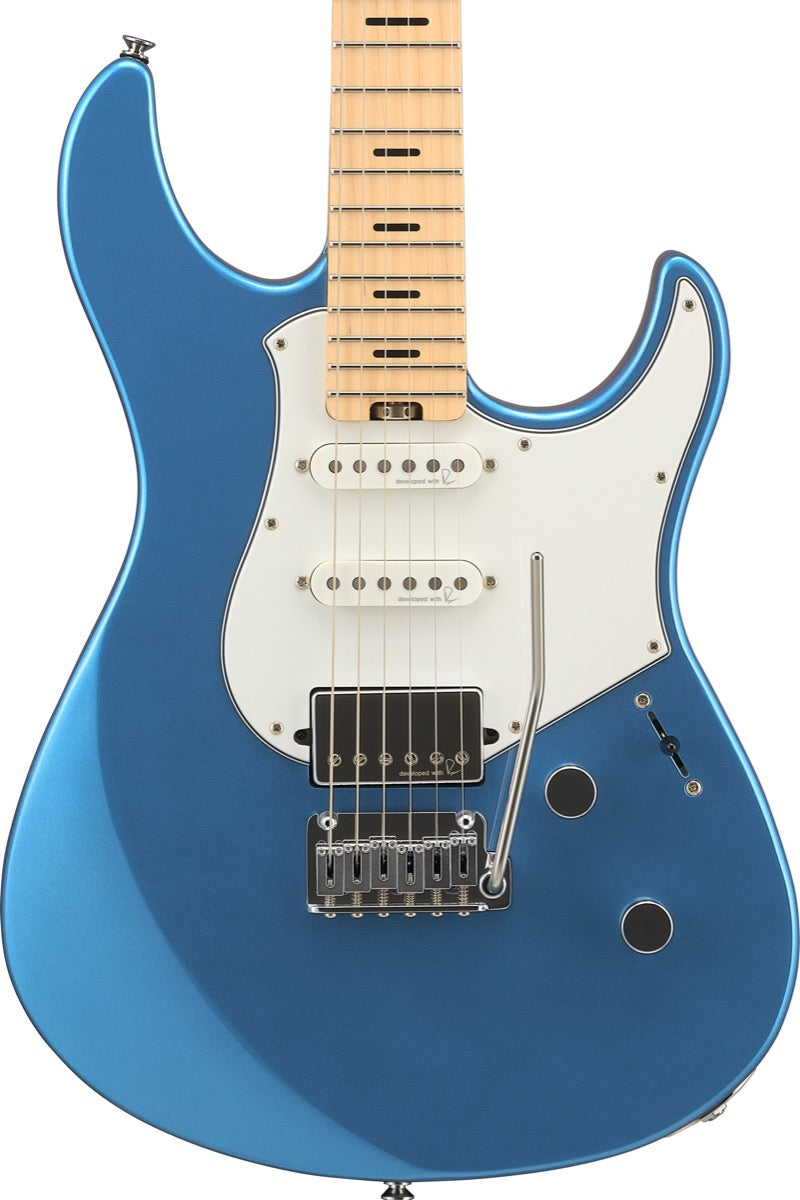 Yamaha PACS+12M Pacifica Standard Plus Electric Guitar in Sparkle Blue | BONUS Line 6 POD Express Guitar Processor (Via Redemption)