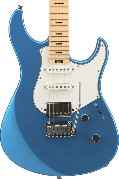 Yamaha PACS+12M Pacifica Standard Plus Electric Guitar in Sparkle Blue | BONUS Line 6 POD Express Guitar Processor (Via Redemption)