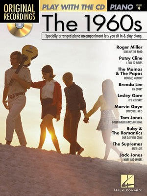 THE 1960S ORIGINAL RECORDING BK/CD PIANO V4