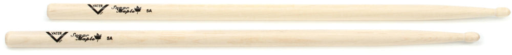 Vater VSM5AW 5A Sugar Maple Los Angeles Wood Tip Drumsticks