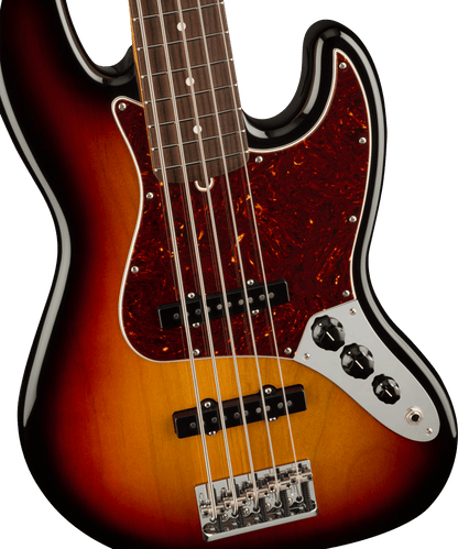 Fender American Professional II Jazz Bass V 5 String, Rosewood Fingerboard in 3 Color Sunburst
