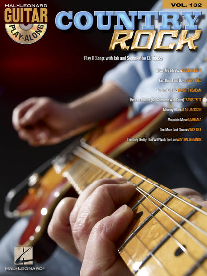 Country Rock Guitar Play Along Volume 132 Guitar Tab BK/CD