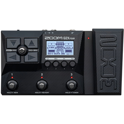 Zoom G2X Four Guitar Effects and Amp Simulator Pedal