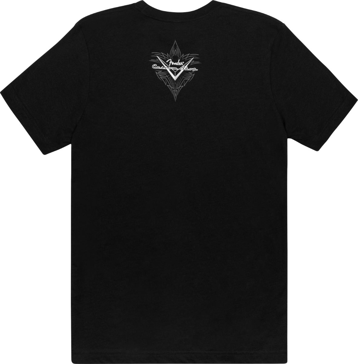 Fender Custom Shop Pinstripe XL Size T-Shirt in Black
