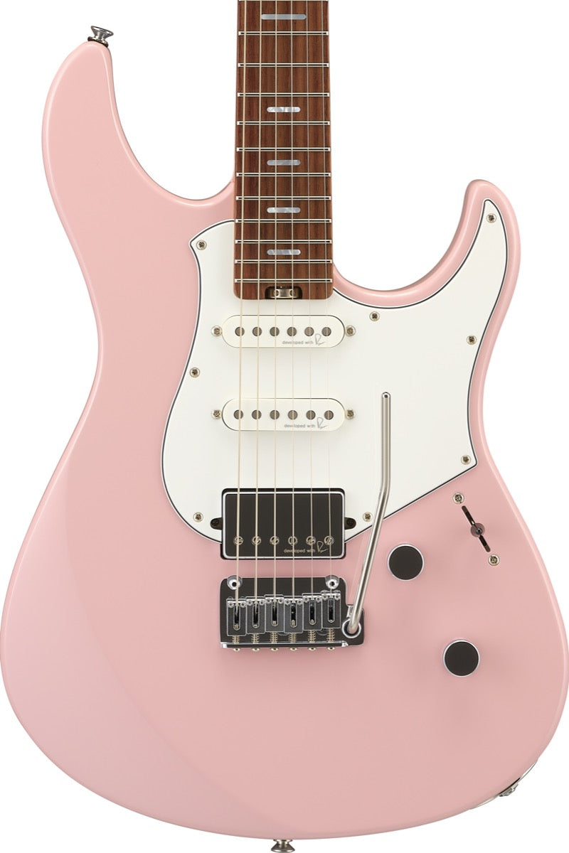 Yamaha PACS+12 Pacifica Standard Plus Electric Guitar in Ash Pink | BONUS Line 6 POD Express Guitar Processor (Via Redemption)
