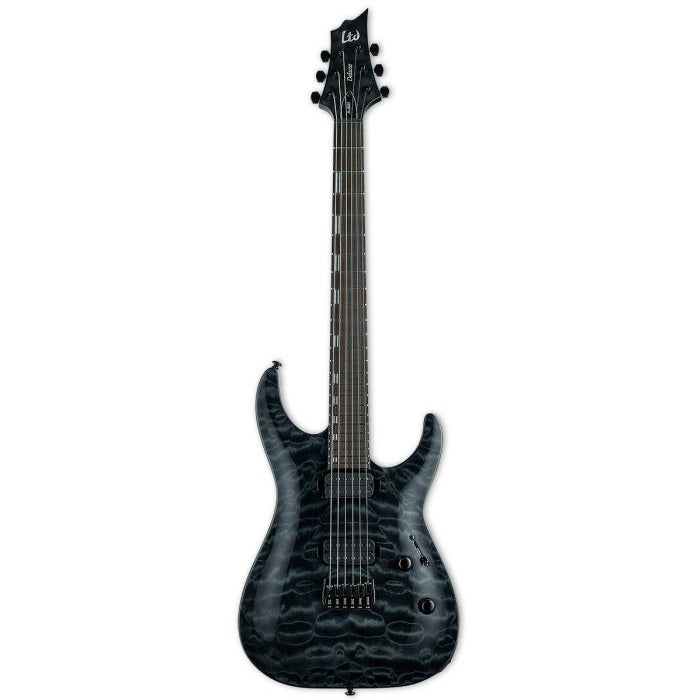 ESP LTD H 1001 Quilted Maple  in See Thru Black
