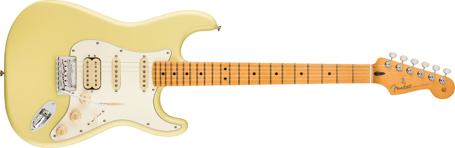 Fender Player II Stratocaster HSS, Maple Fingerboard in Hialeah Yellow